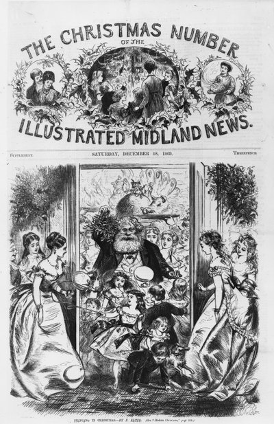 Weihnachten hereinbringen, Titelseite der 